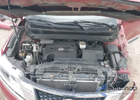 2014 Nissan Pathfinder Platinum from USA, damaged, VIN 5N1AR2MN2EC615825